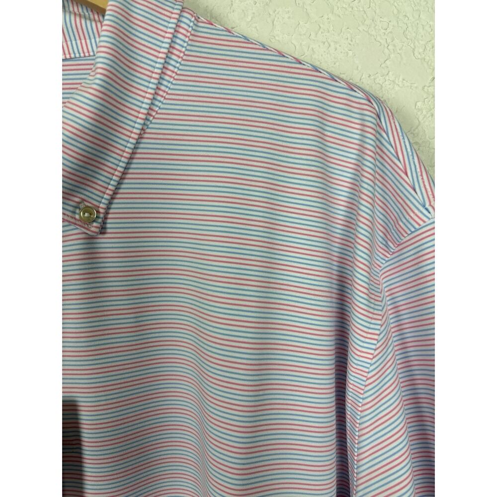 NEW Peter‎ Millar Summer Comfort Crown Sport Men’s Polo Golf Shirt Size XXL Logo - Picture 2 of 8